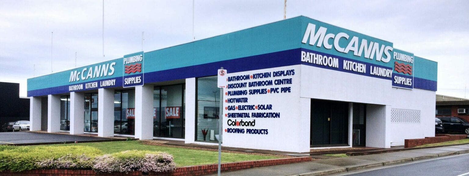 Geelong Showroom McCanns Plumbing