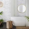 Arko 125 Freestanding Bath 1700 with Overflow White - Image 2