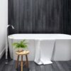 Limni 101 Freestanding Bath 1700 NO Overflow White - Image 2