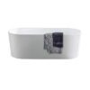 Limni 101 Freestanding Bath 1700 NO Overflow White - Image 3