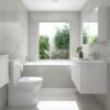 Syros 103 Select "QB10" Inset Bath 1675 White - Image 2