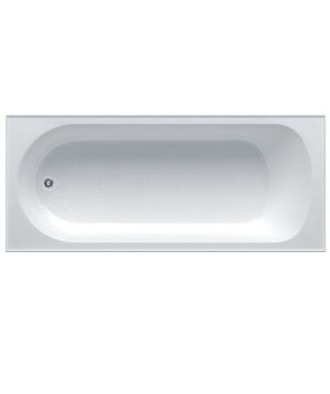 Chios 102 Inset Bath 1525 White