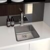 Kato 400 Kitchen Mixer Square Swivel Chrome - Image 2