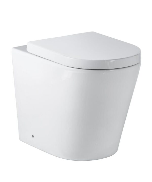Modia Floor Mount Toilet Pan Cleanflush Soft Close Deluxe Seat