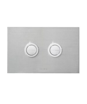 Inwall Series 200 Round Flush Plate Satin Chrome