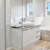 Syros 007 Ceramic Basin Above Counter 440mm 0TH NOF White - Image 3