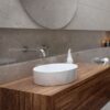 Arko 027 Ceramic Basin Above Counter 400mm 0TH NOF White - Image 2