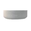 Arko Ceramic Basin Above Counter 355mm 0TH NOF White Textured - Image 3