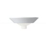 Arko 008 Ceramic Basin Inset 415mm 0TH NOF White - Image 2