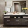 Arko 008 Ceramic Basin Inset 415mm 0TH NOF White - Image 3