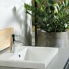 Kyra 017 Ceramic Basin Inset 430x430mm 1TH OF White - Image 2