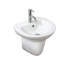 Chios 515 Ceramic Basin Wall 500x410mm 1TH OF White - Image 2