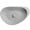 Lithos Stone Basin Above Counter 550x350mm 0TH NOF Smoke - Image 2