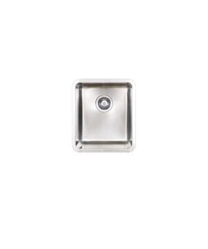 Kubic 340 Sink 384x444mm 0TH NOF Silk S/S