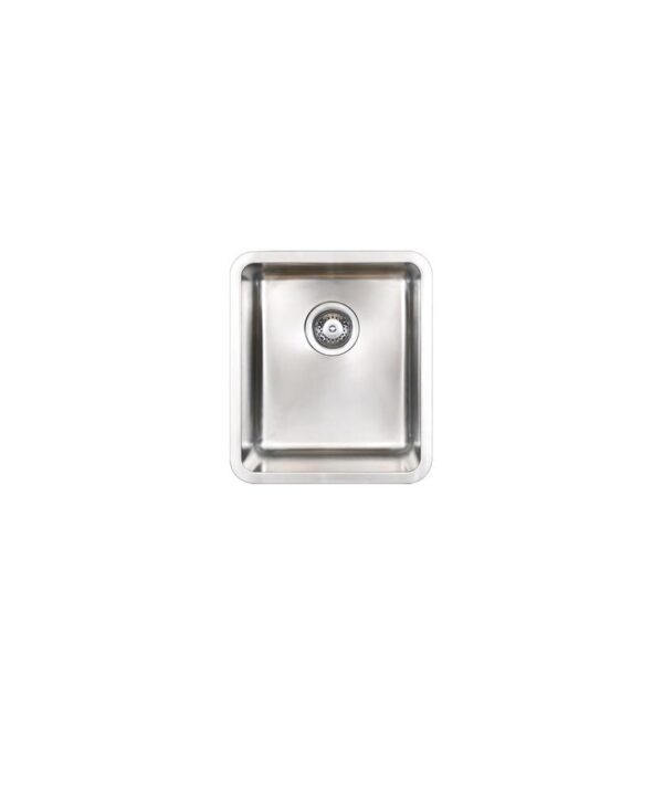 Kubic 340 Sink 384x444mm 0TH NOF Silk S/S