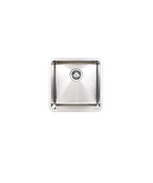 Kubic 400 Sink 444x444mm 0TH NOF Silk S/S
