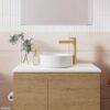 Reba Mini Above Counter Basin Gloss White 310x310x110mm - Image 4