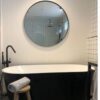 Fairhaven Freestanding Bath Black/White 1700mm - Image 2
