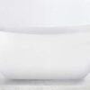 Peninsula Freestanding Bath 1700x800x640 White - Image 2