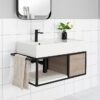 Antonio 800 Vanity Wall Hung Offset Left Hand Bowl - Image 2