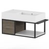 Antonio 800 Vanity Wall Hung Right Hand Bowl - Image 2