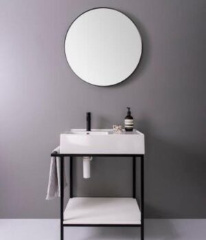 Antonio 600 Vanity Floor Mount Left Hand Bowl