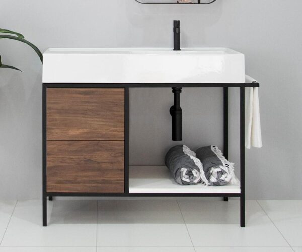 Antonio 1000 Vanity Floor Mount Right Hand Bowl