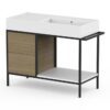 Antonio 1000 Vanity Floor Mount Right Hand Bowl - Image 3