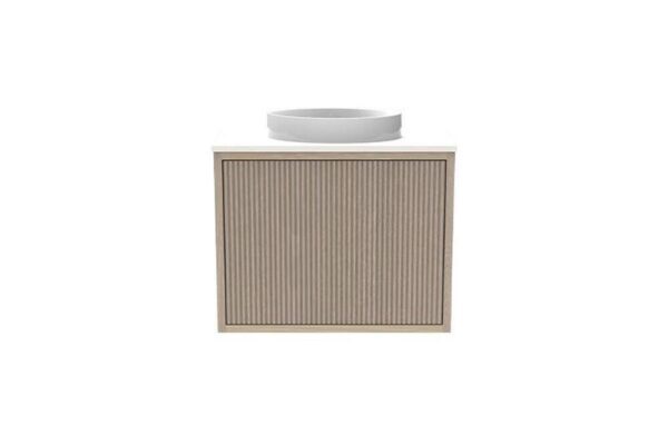 Clifton Mini WH Vanity 470 Centre DU Top Matte