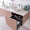Clifton WH Vanity 1500 Double Bowl Cherry Pie Top - Image 2