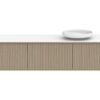 Clifton WH Vanity 1500 Right Hand Bowl Cherry Pie Top - Image 3
