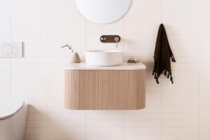 Waverley 750 AD Wall Hung Vanity Centre Bowl Durasein Top