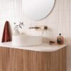 Waverley 900 AD Wall Hung Vanity Centre Bowl Durasein Top - Image 2