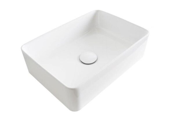 Selma Above Counter Basin Matte White