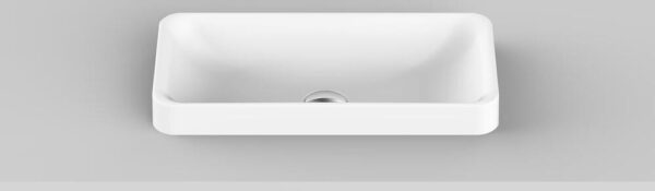 Faith Semi Inset Basin Gloss Finish NTH