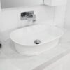 Titan Above Counter Basin 550 x 385 Gloss White Ceramic - Image 2