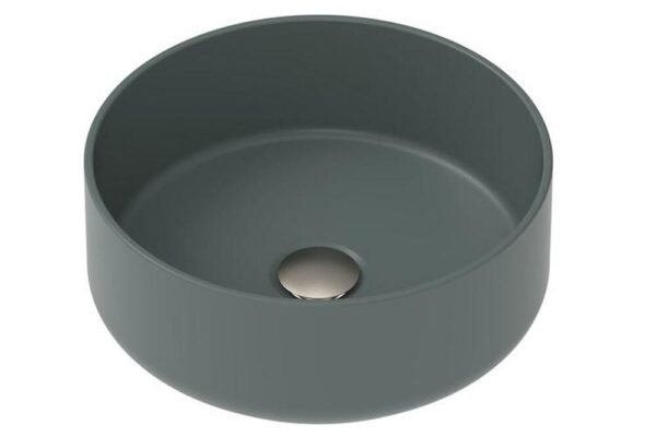 Margot Round Above Counter Basin 360 Matte Forest Ceramic