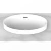 Ozera Oval Basin 500x370mm White Matte - Image 2