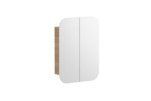 Stadium Mirrored Cabinet 600x800 2 Door