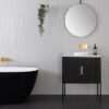 Ivy 750 Floor Mount Vanity Centre Bowl Cherry Pie No Basin - Image 2