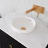 Ivy 750 Floor Mount Vanity Centre Bowl Cherry Pie No Basin - Image 3