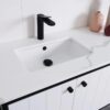 Ivy 1200 Floor Mount Vanity Centre Bowl Cherry Pie No Basin - Image 2