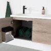 Drift 1200 Wall Hung Vanity LH Offset - Image 3