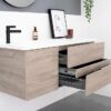 Drift 1200 Wall Hung Vanity LH Offset - Image 4