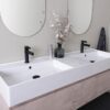 Capri 1400 Wall Hung Vanity Double Bowl - Image 2