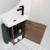 Seek 400 WH Gloss White Top MB Towel Ring & PWM - Image 2