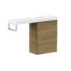 Petite Rail 800 Wall Hung 1 400 Door Towel Rail Rev Basin - Image 4