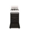 Gas Cooker 54cm Con Oven Sep Grill Gas Hob Manual Ignition White - Image 4