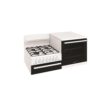 Gas Cooker Elevated 108cm RH Conventional Oven Seperate Grill 4 Burner Gas Hob White NG - Image 2