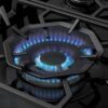 Gas Cooktop 60cm 3 Burner Inc Wok Black Ceramic Glass - Image 3